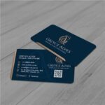 Offset Mate lamination Business Card