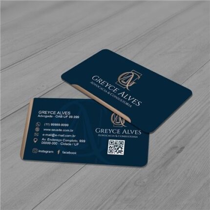 Offset Mate lamination Business Card
