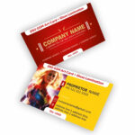 Synthetic Spot UV Business Cards - Image 3