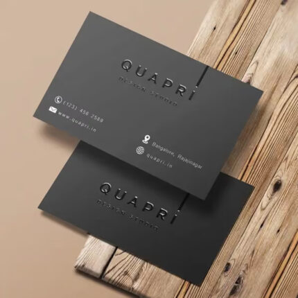 Synthetic Spot UV Business Cards