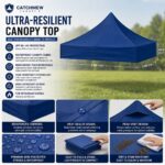 Gazebo Tent Resin Top Fabric - Image 2